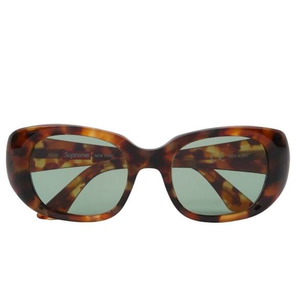 Supreme Cleo Tortoise Sunglasses SS24 Handmade Acetate w/ Case & Cloth - NEW/NIB - Picture 5 of 16